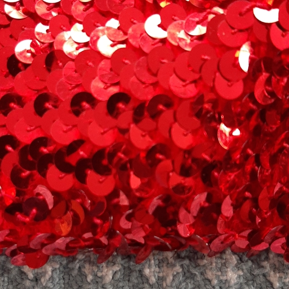 SEXY RED TUBE TOP, LARGE - Picture 2 of 6